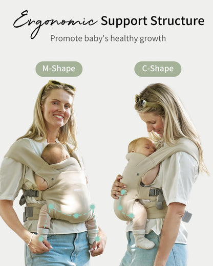 Portabebés GROWNSY para recién nacido y niño pequeño, 0-24 meses