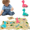Juguetes de pista de dinosaurio