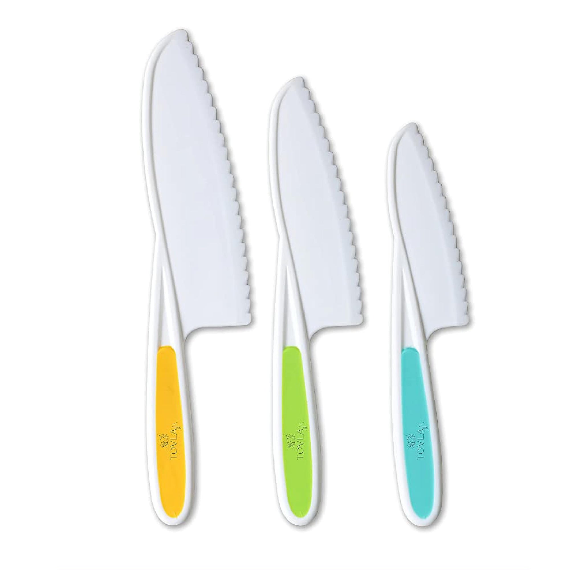 Tovla Jr. Knives for Kids Juego de cuchillos, 3 piezas