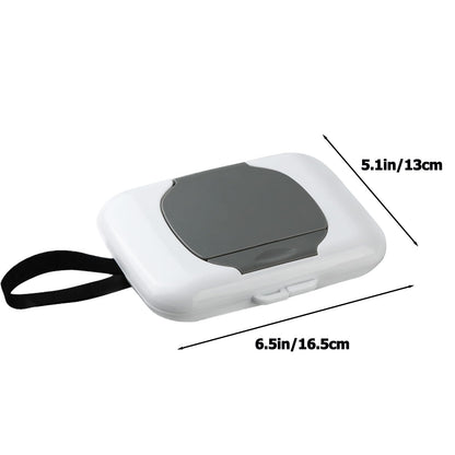 Dispensador portátil de toallitas para bebé