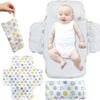 Cambiador de pañales portátil para bebé, de algodón, impermeable, plegable