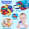 Juego de pesca Montessori para niños de 1 a 3 años