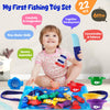 Juego de pesca Montessori para niños de 1 a 3 años