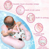 Cotryvox flotador de piscina para bebé con dosel, talla L