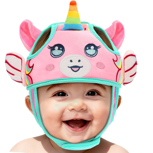 Casco Protector de Cabeza de Bebé para Gatear o Caminar - Sin Golpes