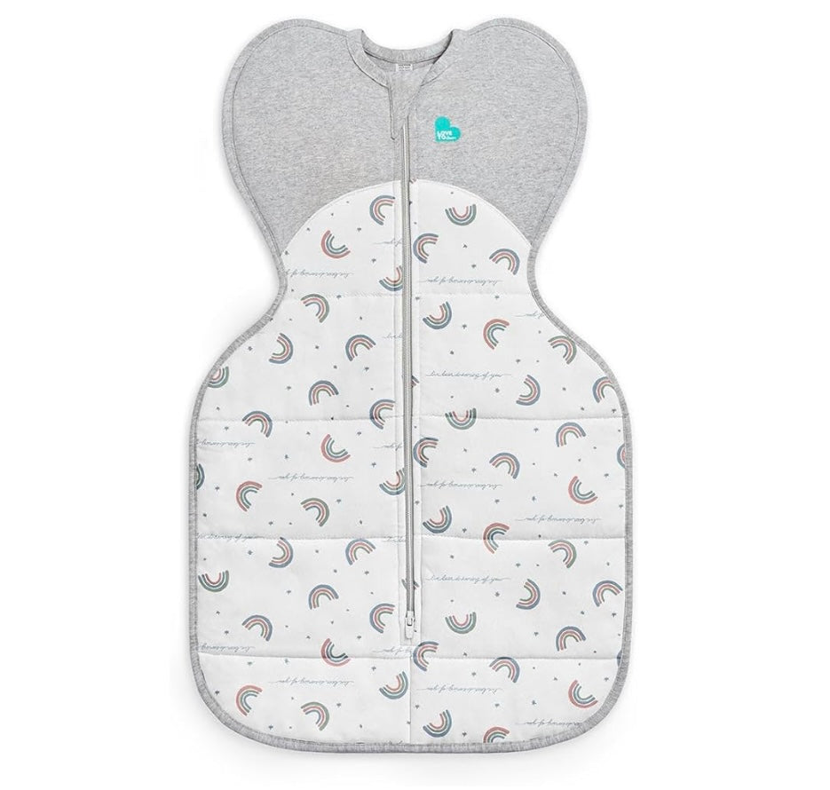 Love to Dream Manta abrigada hasta 2.5 TOG, permite que el bebé duerma en la posición preferida de brazos,
