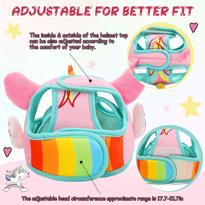 Casco Protector de Cabeza de Bebé para Gatear o Caminar - Sin Golpes