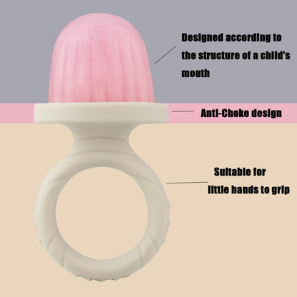 Molde de paletas de leche materna, 4 cavidades, sin BPA