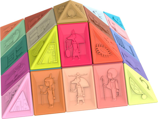 Bloques de construcción Soft Pyramid Adventure 31 piezas para niños pequeños