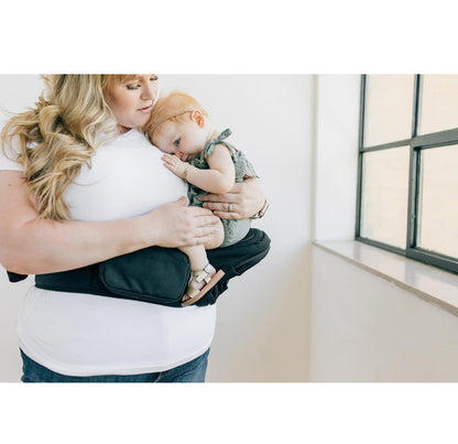 TushBaby - Portabebés con asiento a la cadera, certificado seguridad, ganador premio Mom's Choice