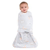 HALO - Saco de dormir envolvente de algodón, 0-3 meses