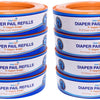 ChoiceRefill Compatible con pañales Genie Pails, paquete de 8