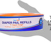 ChoiceRefill Compatible con pañales Genie Pails, paquete de 8