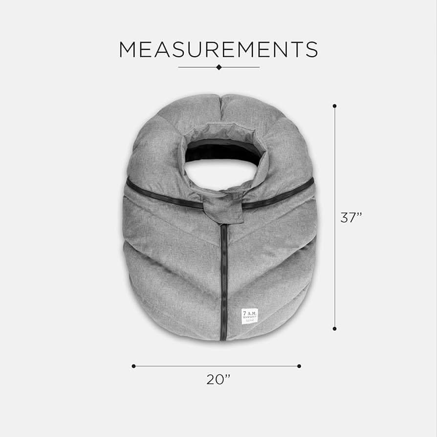 7AM Enfant Fundas de asiento de automóvil, funda de bebé Cocoon
