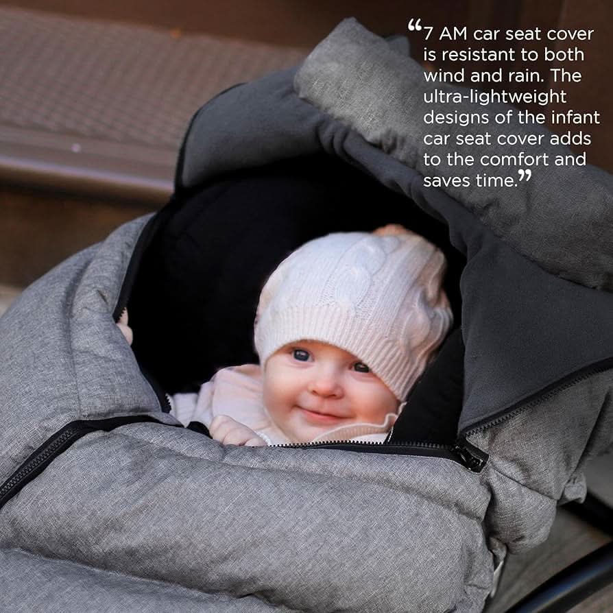 7AM Enfant Fundas de asiento de automóvil, funda de bebé Cocoon