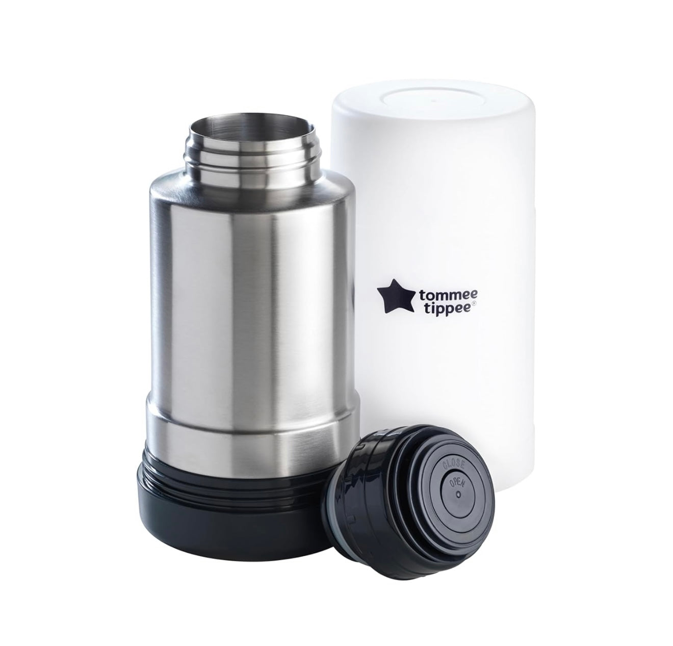 Tommee Tippee Biberón portátil de viaje y calentador de alimentos