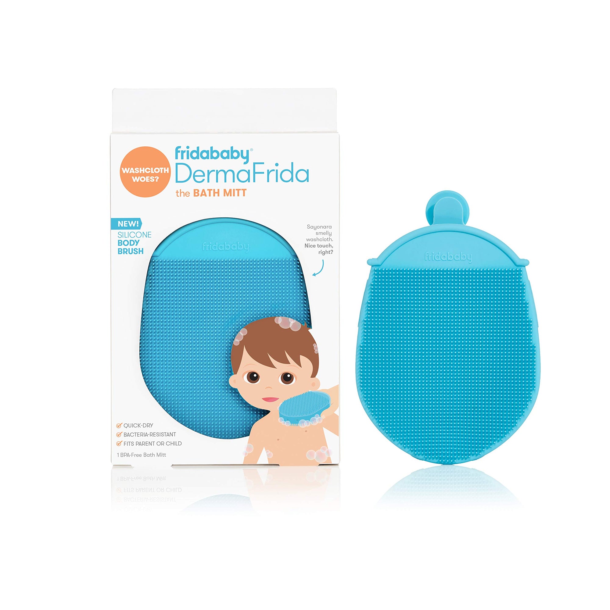 Manopla de baño Frida Baby DermaFrida