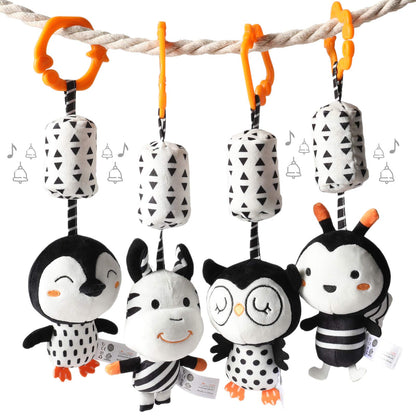 TUMAMA Juguetes de bebé blanco y negro