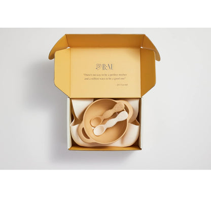 Set de alimentación para bebés BNU Premium: sin BPA, sin PVC, no tóxico