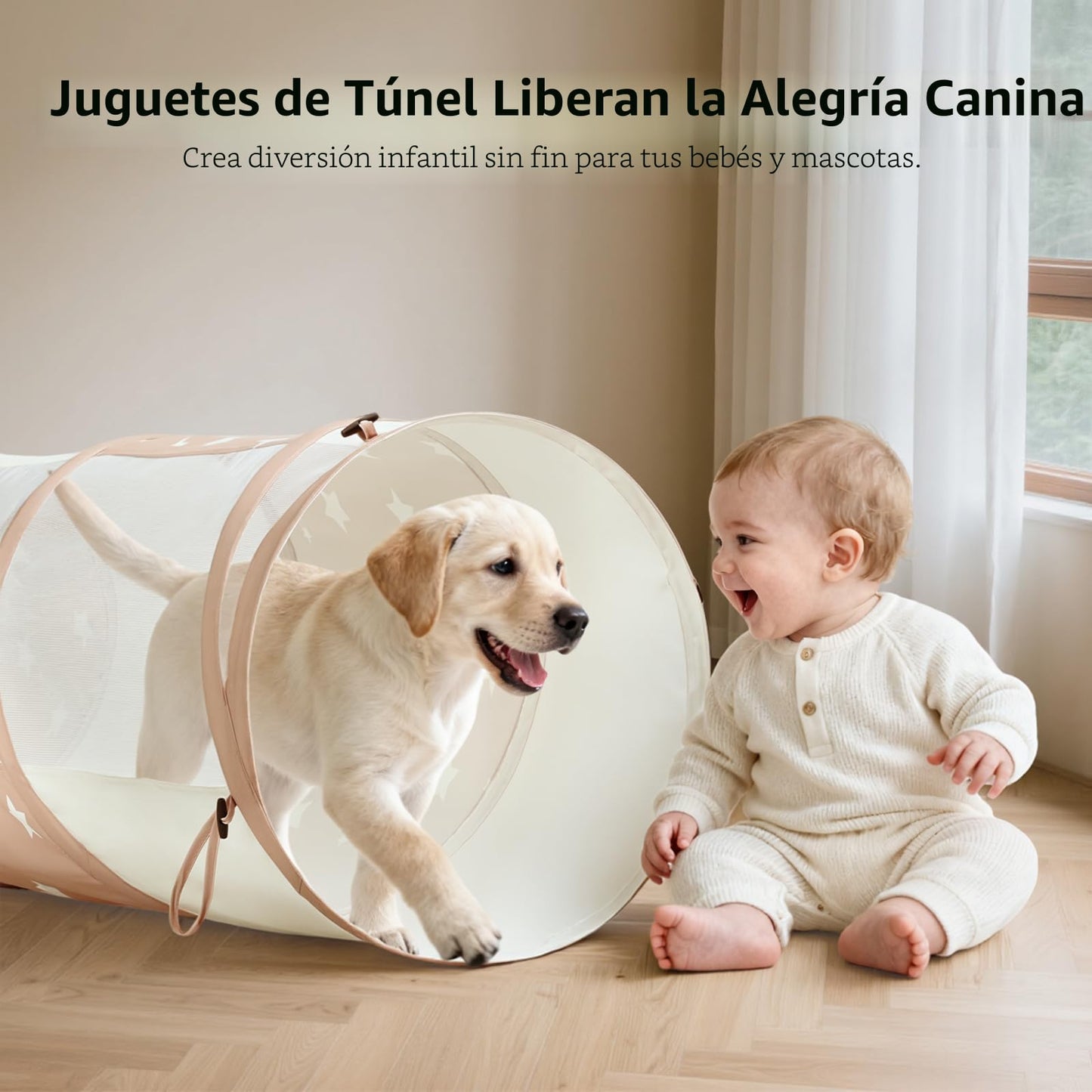 Túnel de Gateo para Niños