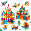 Maghub Azulejos magnéticos para niños, 85 bloques magnéticos