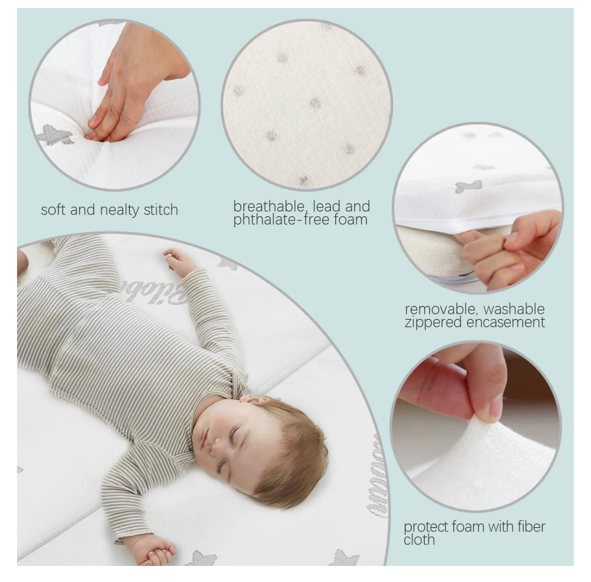 Colchón Biloban para encierro 36"x36"x2"