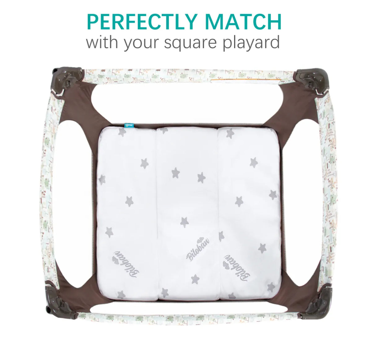 Colchón Biloban para encierro 36"x36"x2"