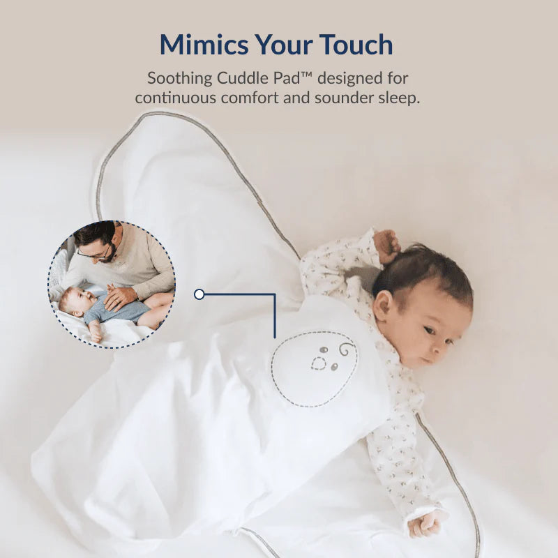 Zen Swaddle® Classic Arrullo tradicional para bebés, 0-6 meses de 1.5 tog