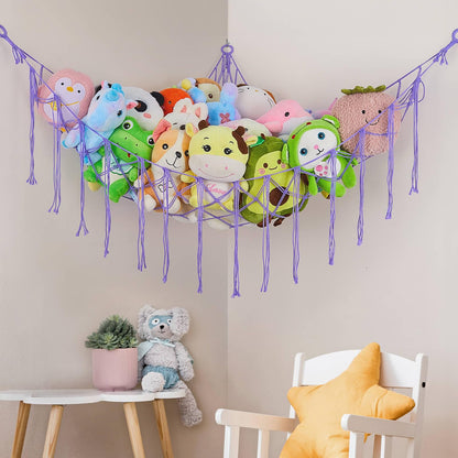Esquina de hamaca de animales de peluche