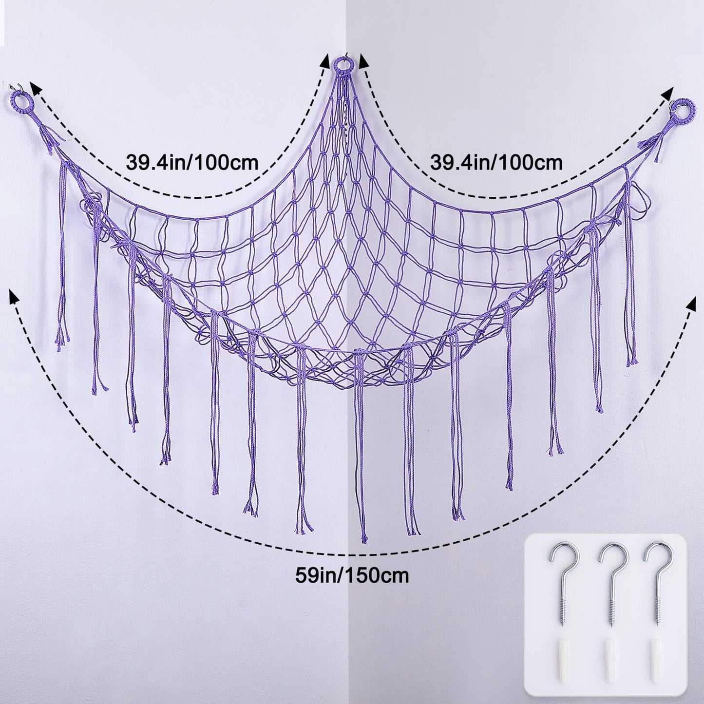 Esquina de hamaca de animales de peluche