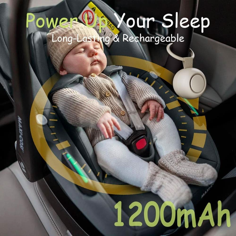 Máquina de sonido portátil para bebés y niños | Ruido blanco | Chupete de sueño | 16 sonidos relajantes