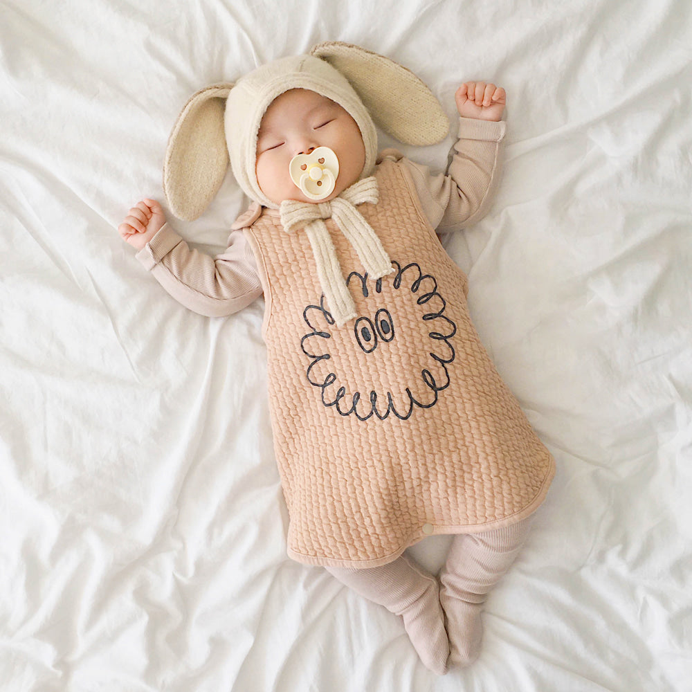 Saco color terracota 0-3 meses