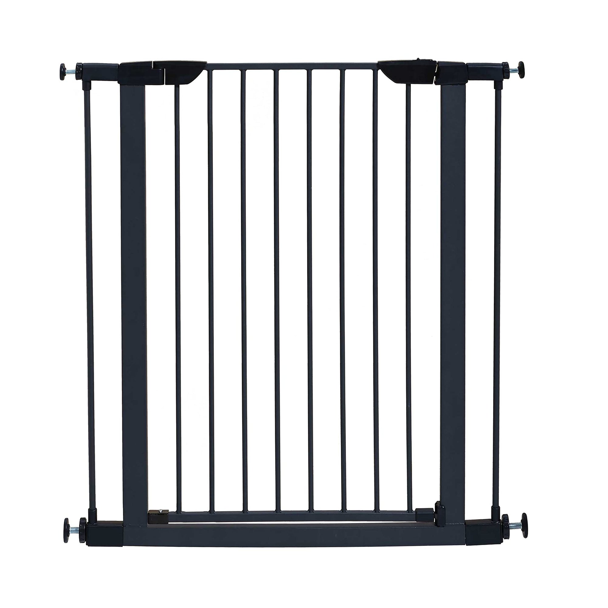 MidWest Homes for Pets Pet Gate | Puerta de acero para mascotas de 29 pies de alto de 29 a 38 pies de ancho