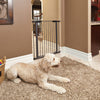 MidWest Homes for Pets Pet Gate | Puerta de acero para mascotas de 29 pies de alto de 29 a 38 pies de ancho