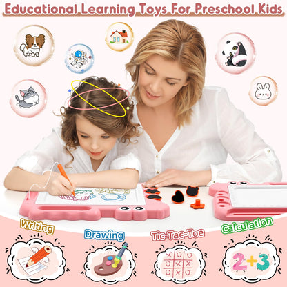 Tablero magnético de dibujo para niños pequeños