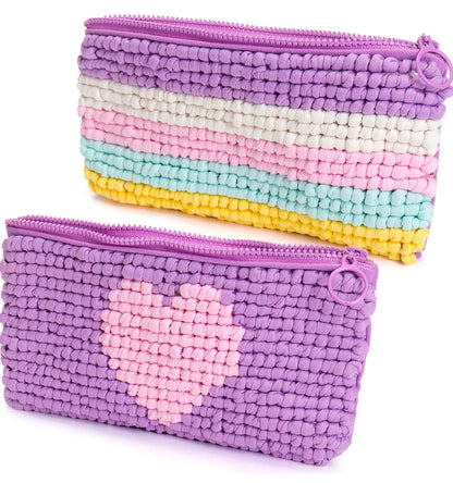 2 uds. De estuche para lápices con gancho para taquilla