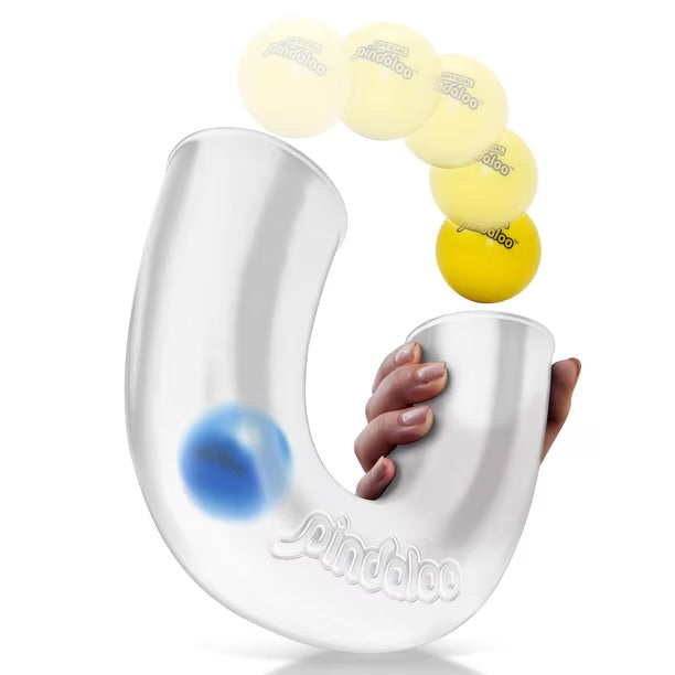Juego de habilidad Pindaloo Original con 2 bolas para niños y adultos