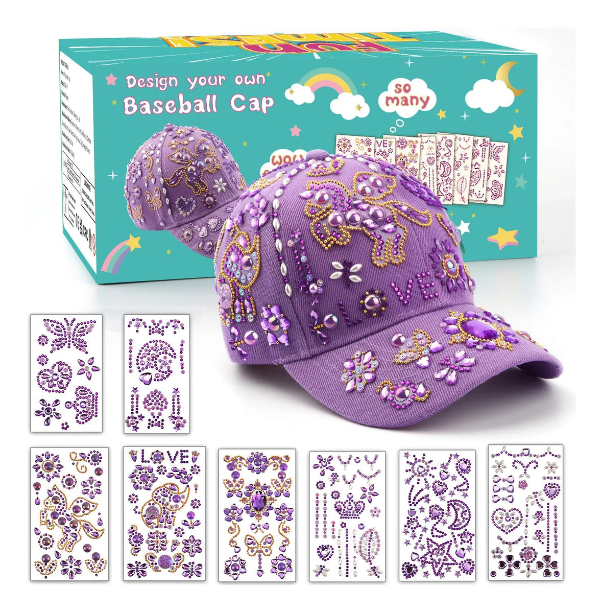 Kit De Manualidades Para Decorar Perfectamente Una Gorra