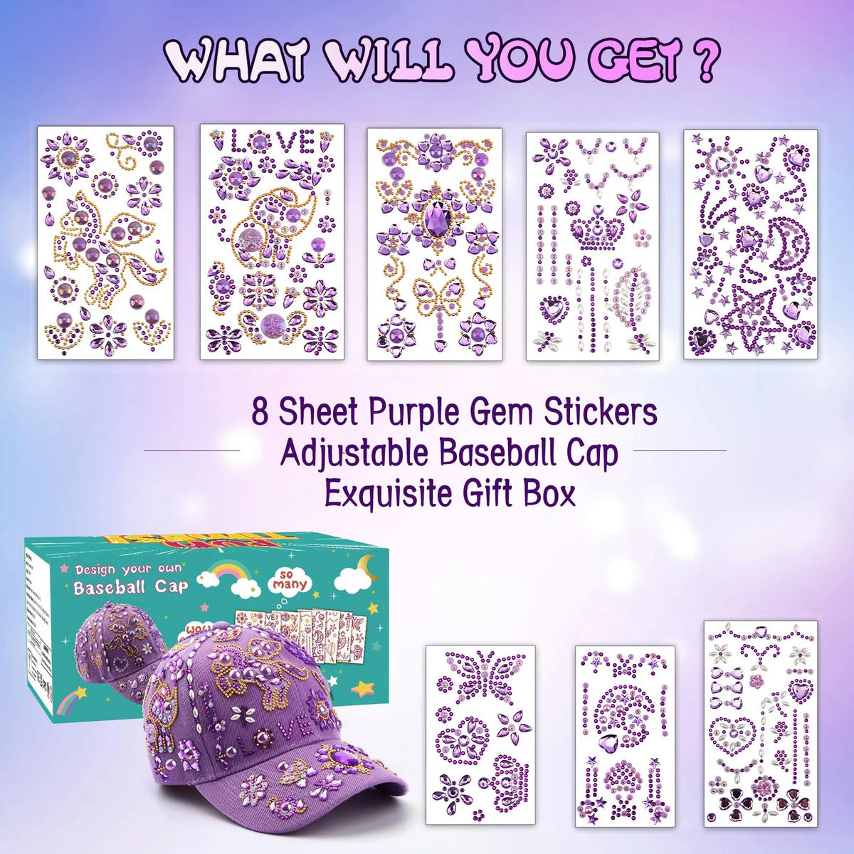 Kit De Manualidades Para Decorar Perfectamente Una Gorra