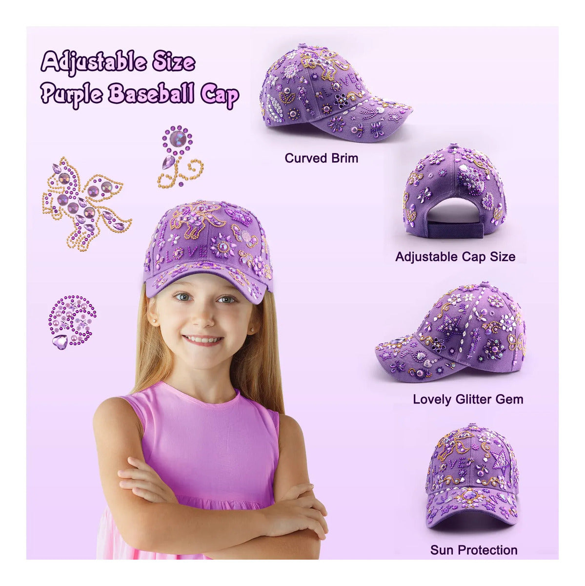 Kit De Manualidades Para Decorar Perfectamente Una Gorra