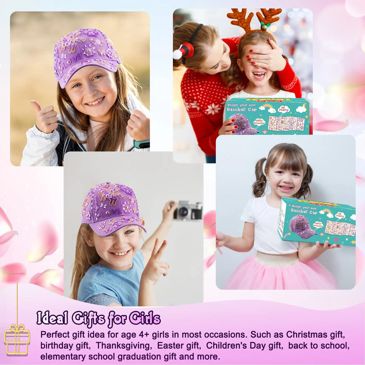 Kit De Manualidades Para Decorar Perfectamente Una Gorra