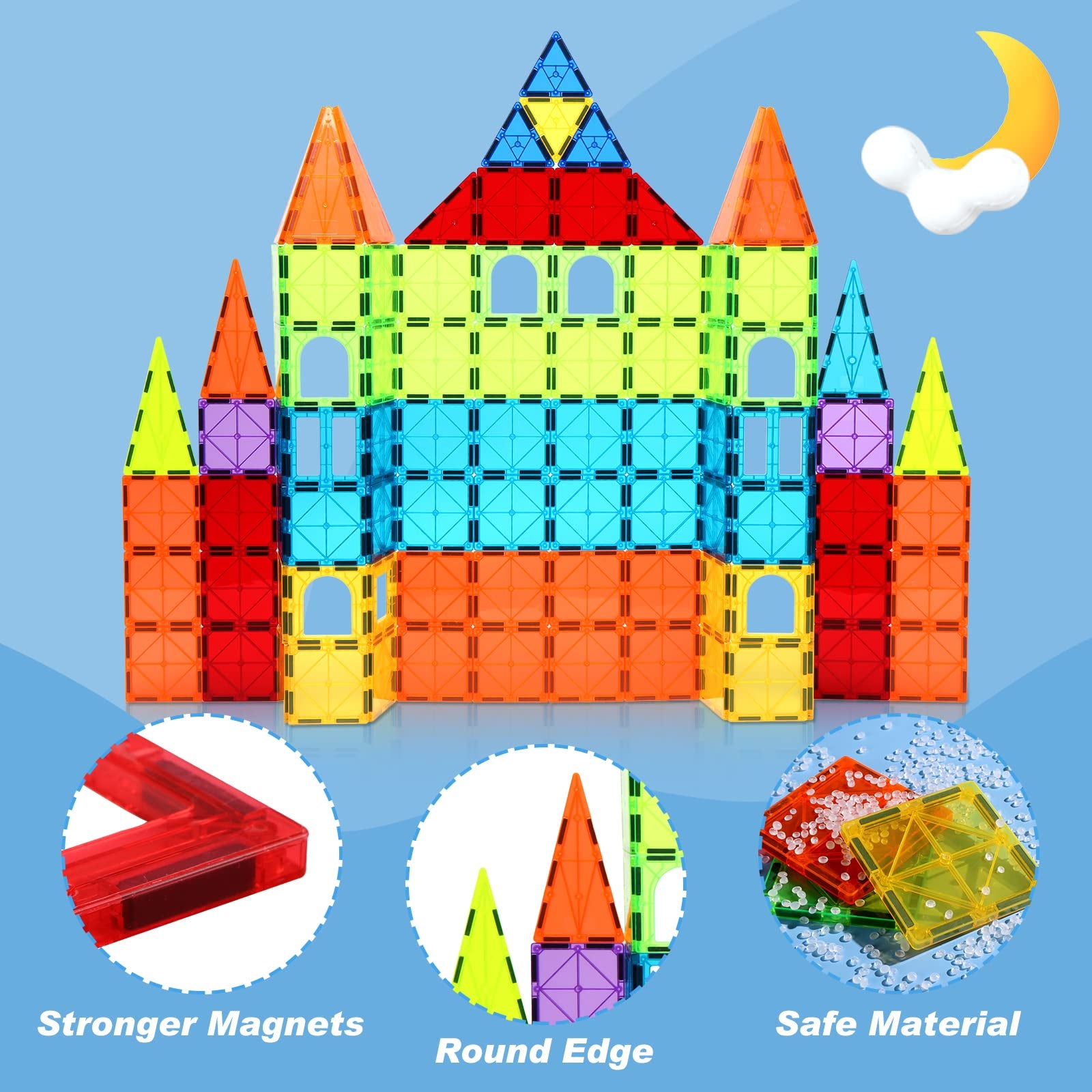 MAGNA-TILES Juego de Construcción Magnético Metropolis de 110 Piezas | Envío gratis MAGNA-TILES Juego de Construcción Magnético Metropolis de 110 Piezas | Envío gratis