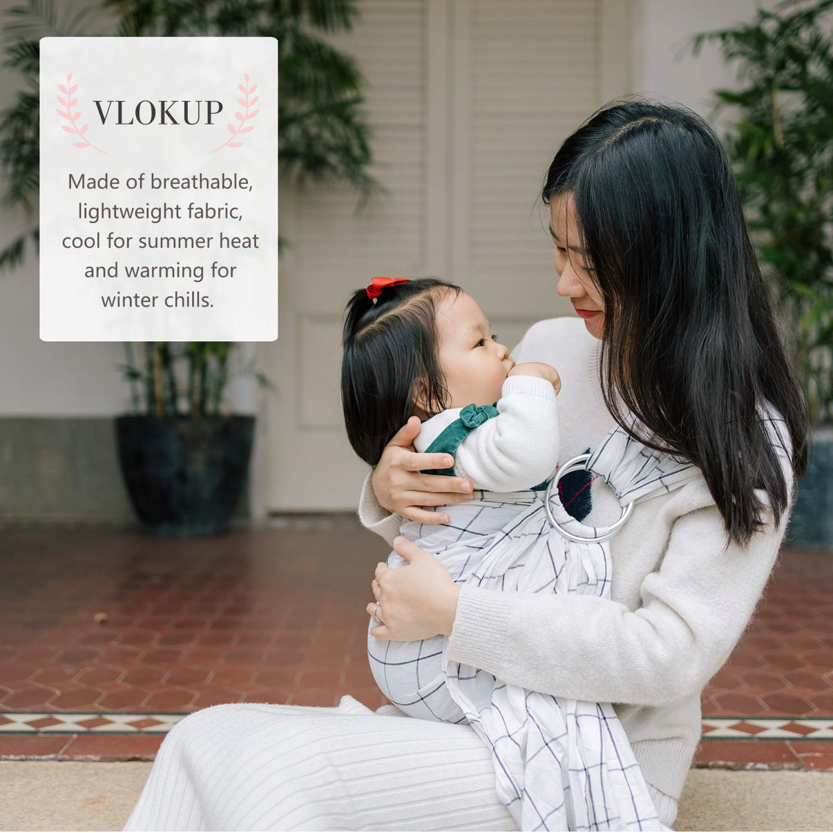 VLOKUP- Portabebés con anillo para bebé