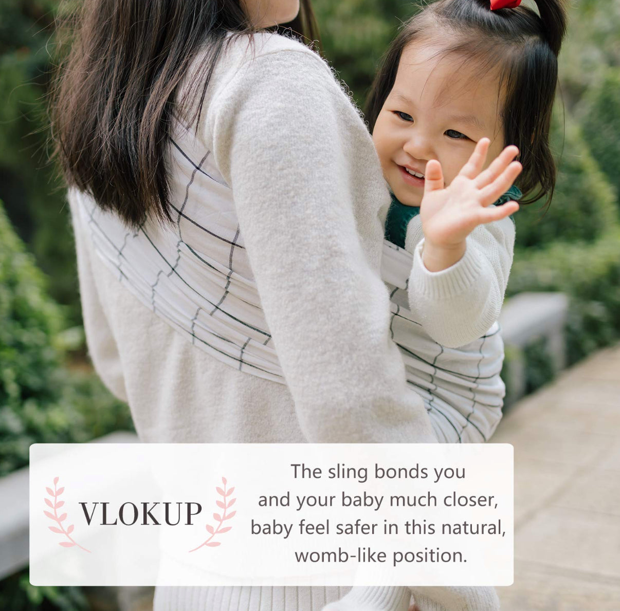 VLOKUP- Portabebés con anillo para bebé