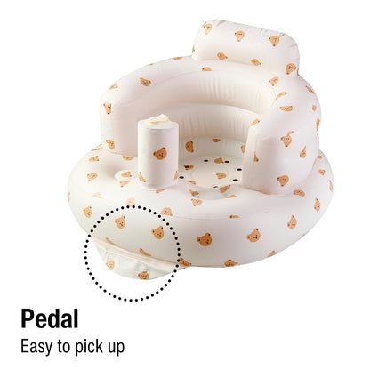 Asiento inflable para bebé PandaEar (a partir de 3 meses)