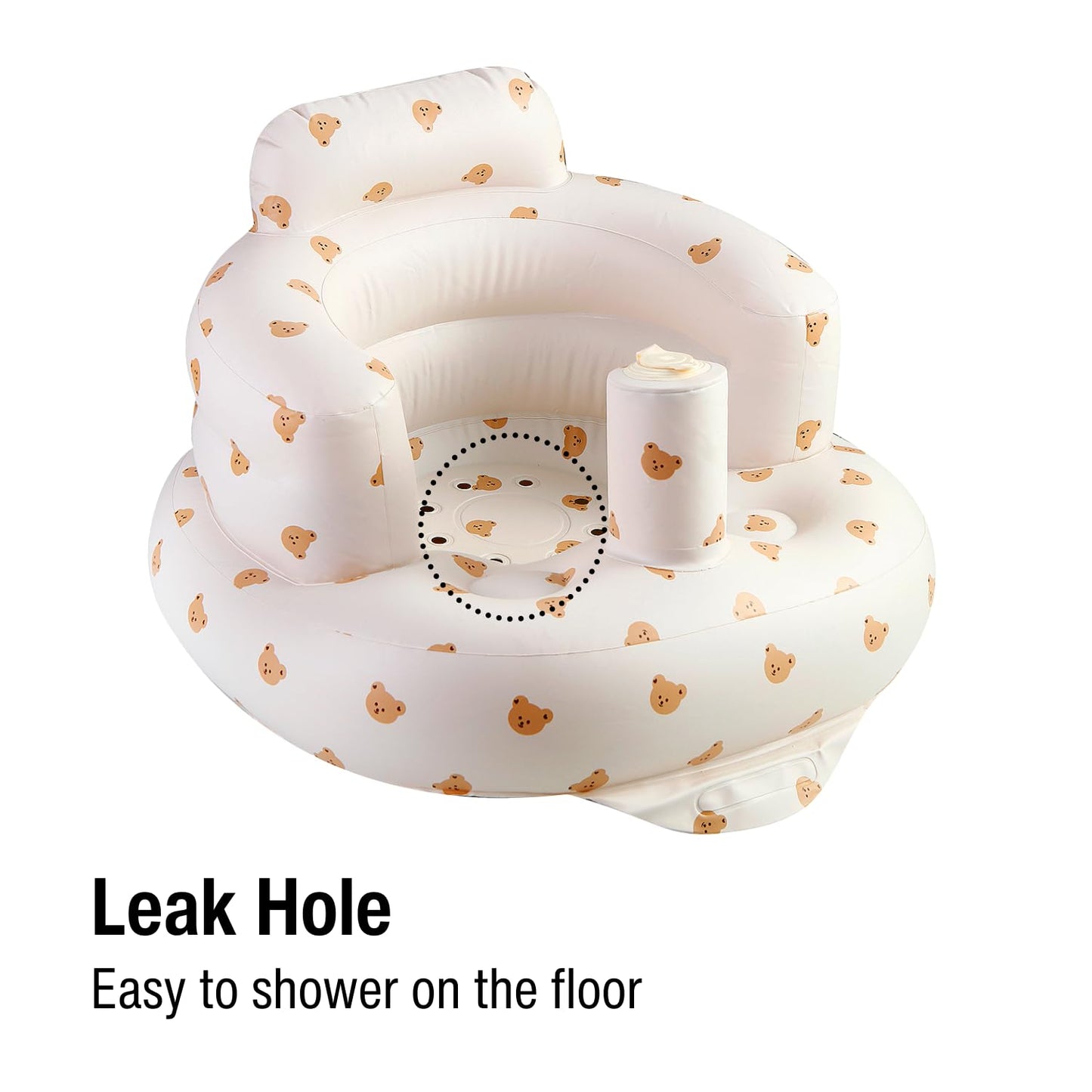 Asiento inflable para bebé PandaEar (a partir de 3 meses)