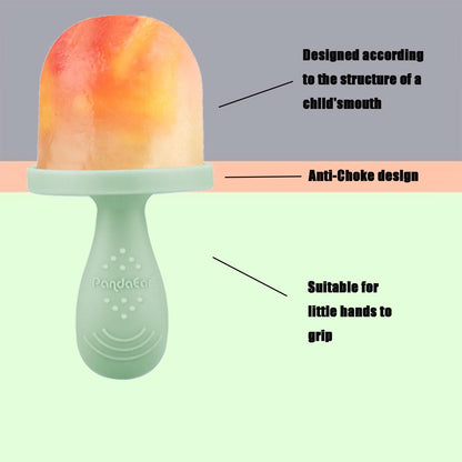 Mini molde para congelador de leche materna y jugo de fruta con palos