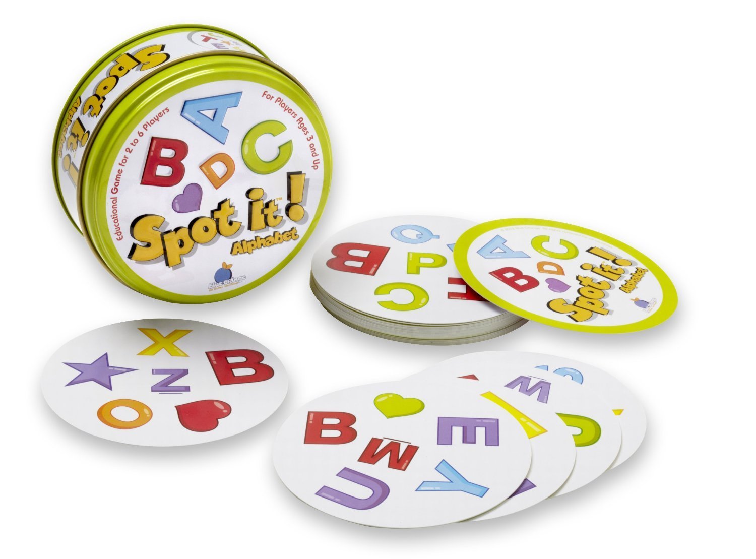 Spot it. alfabeto – Incluye 5 Bono Dados