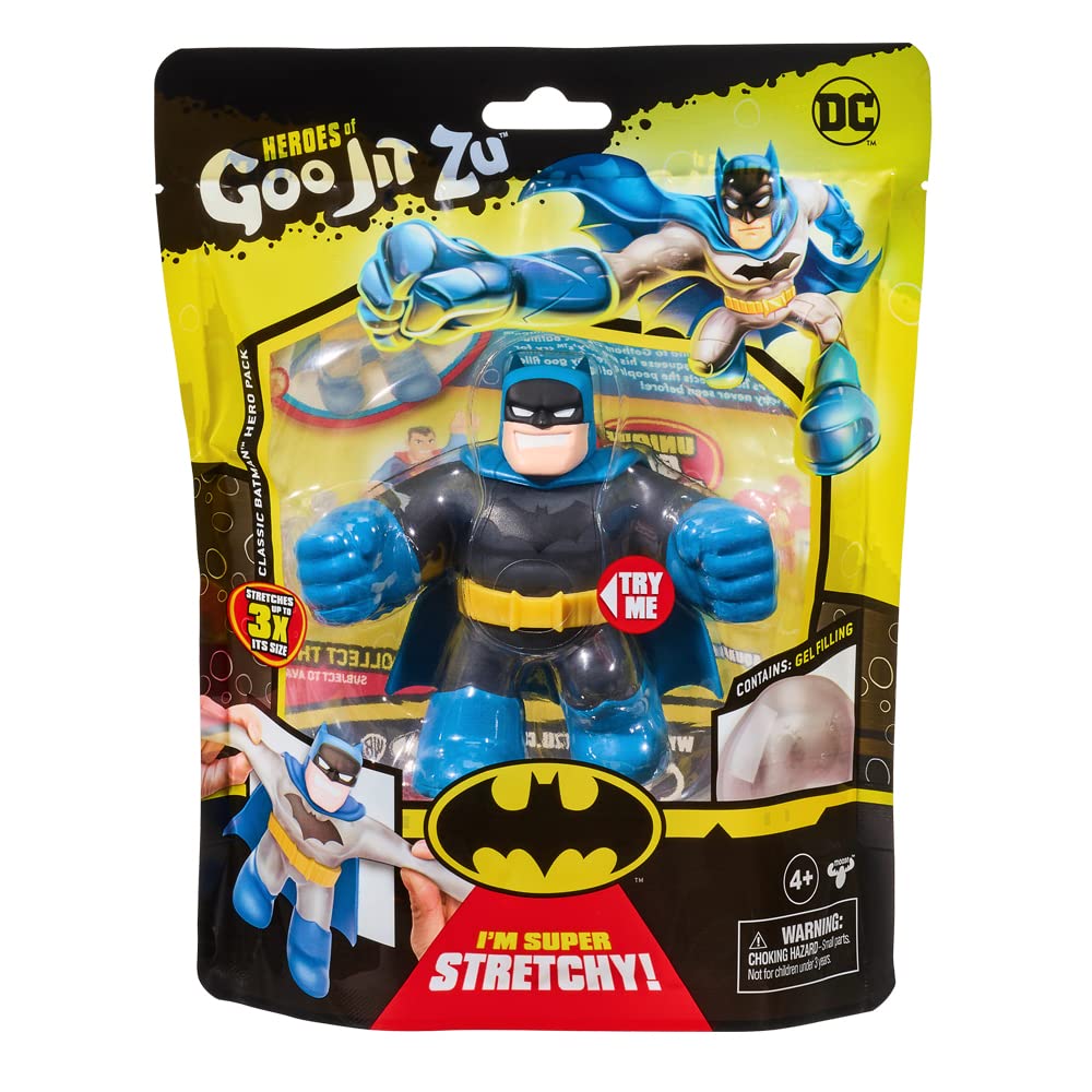 Bandai Goo JIT Zu Batman Classic Blue DC Heroes Action Figure