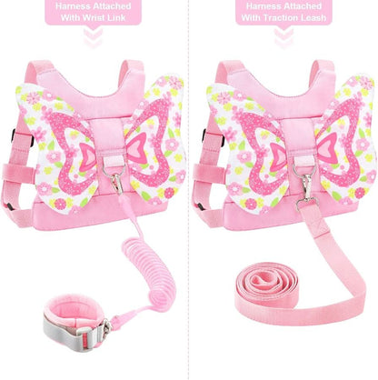 Accmor Correa de arnés para niños pequeños, 3 en 1, bonita correa de mariposa